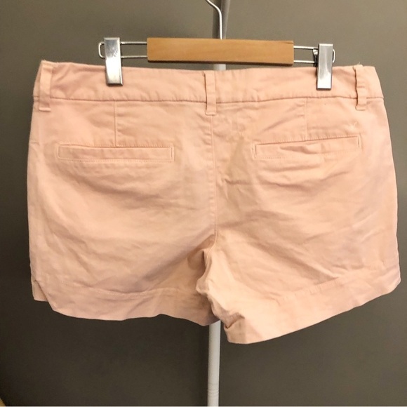American Eagle Pastel Pink Medium Rise Wide Leg Casual Shorts. Size 10 - Picture 2 of 14